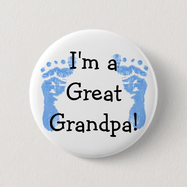 Ich bin ein großer Opa! Button (Vorderseite)