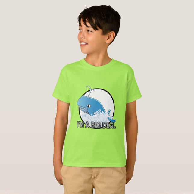 Ich bin ein großer T - Shirt - ein Kinderspiel (Vorne ganz)