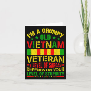 Ich bin ein Grumpy Old Vietnam Veteran Shirt Vietn Karte