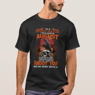 Ich bin ein gruseliger alter Mann, der ich in Augu T-Shirt
