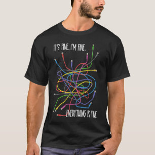 Ich bin ein guter Netzwerkcomputer, der IT-technis T-Shirt