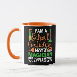Ich bin ein Hausmeister, nicht ein Zauberer Tasse