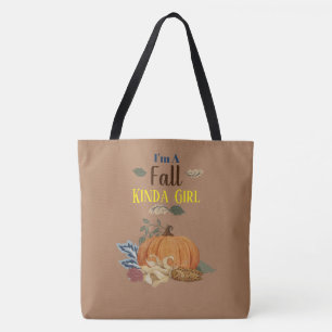 Ich bin ein Herbst Mädchen Tasche