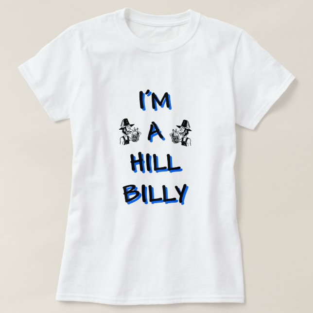 Ich bin ein Hinterwäldler T-Shirt (Design vorne)