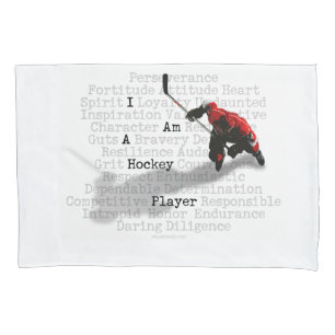 Ich bin ein Hockey-Spieler Kissenbezug