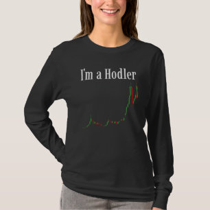 Ich bin ein Hodler Krypto-Währung Bitcoin Ethereum T-Shirt