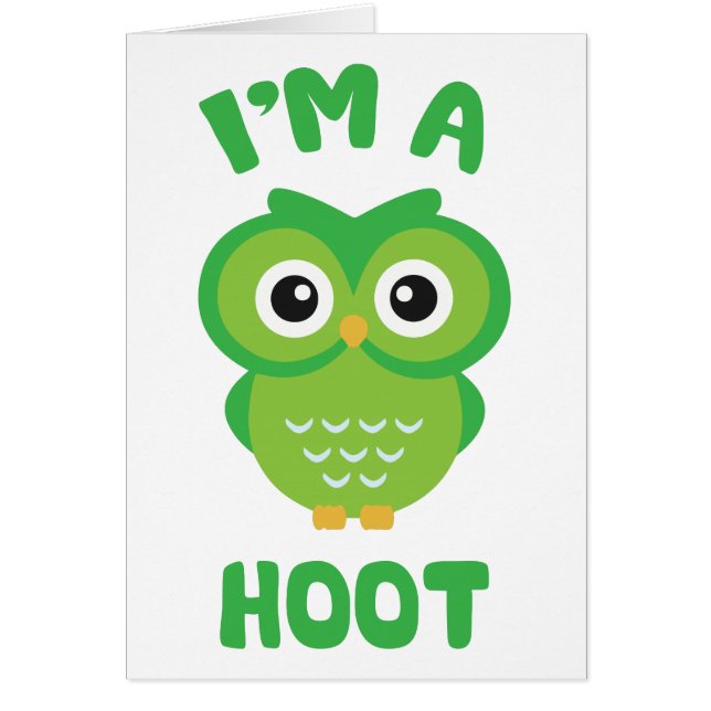 Ich bin ein Hoot (Niedlicher Pub) (Vorne)