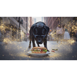 ICH BIN EIN HOT DOG - CHILI DOG - POSTER