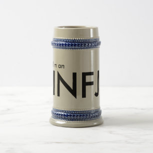 Ich bin ein INFJ - Persönlichkeitstyp Bierglas
