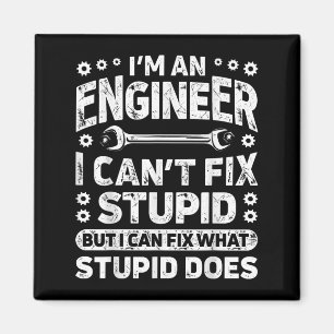 Ich bin ein Ingenieur, ich kann Stud lustig Engine Magnet
