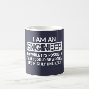 Ich bin ein Ingenieur Kaffeetasse