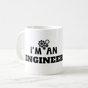 ICH BIN EIN INGENIEUR - KAFFEETASSE