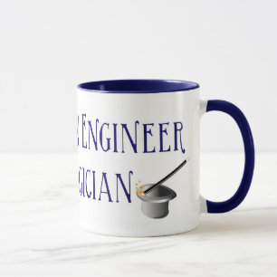 Ich bin ein Ingenieur nicht ein Magier Tasse