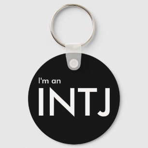 Ich bin ein INTJ - Persönlichkeits-Art Schlüsselanhänger