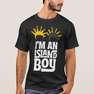 Ich bin ein Island Boy, Island Boy, Ima Just Islan T-Shirt
