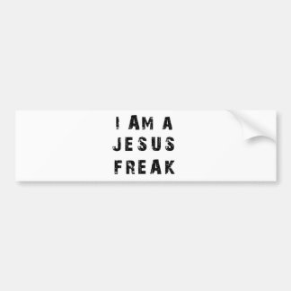Ich bin ein Jesus-Freak Autoaufkleber
