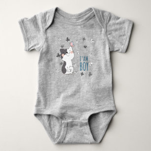 Ich bin ein Junge Baby Strampler