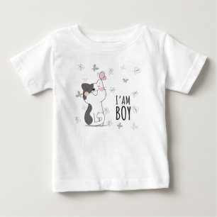 Ich bin ein Junge Baby T-shirt
