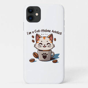 Ich bin ein Kaffe-in-süchtiger Case-Mate iPhone Hülle