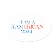 ICH BIN EIN KAMERIKANISCHER STICKER