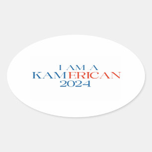 ICH BIN EIN KAMERIKANISCHER STICKER