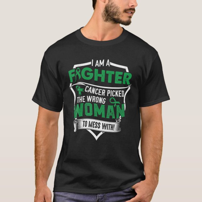 Ich bin ein kämpfender Organspendeunterstützer T-Shirt (Vorderseite)