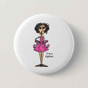 Ich bin ein Kämpfer! Button