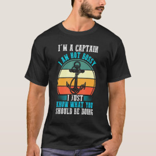 Ich bin ein Kapitän, ich bin nicht rechthaberisch, T-Shirt