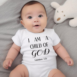 Ich bin ein Kind des Baby Bodysuit Strampler