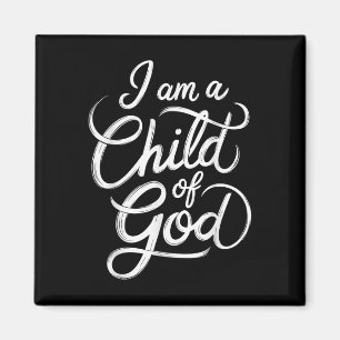 Ich bin ein Kind Gottes Christlichen Jesus Magnet