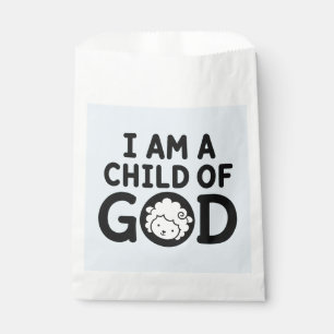 ICH BIN EIN KIND GOTTES Christliches Babyshower- Geschenktütchen