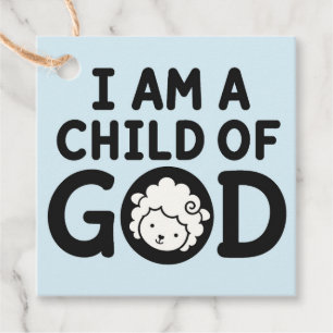 ICH BIN EIN KIND GOTTES Christliches Geschenk z Geschenkanhänger