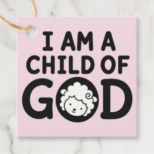 ICH BIN EIN KIND GOTTES Christliches Geschenk zu Geschenkanhänger