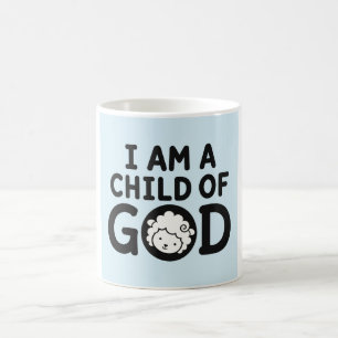 ICH BIN EIN KIND GOTTES   Christliches Geschenk zu Kaffeetasse