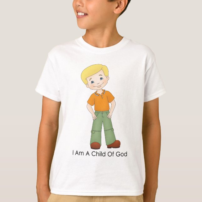 Ich bin ein Kind Gottes T-Shirt (Vorderseite)
