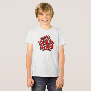 Ich bin ein Kind Gottes Tri-Blend Shirt