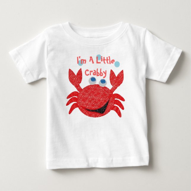 Ich bin ein kleiner Crabby Baby T-shirt (Vorderseite)