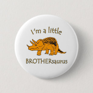 Ich bin ein kleines brothersaurus button