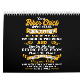 Ich bin ein kleines Geschenk für Motorradliebhaber Kalender