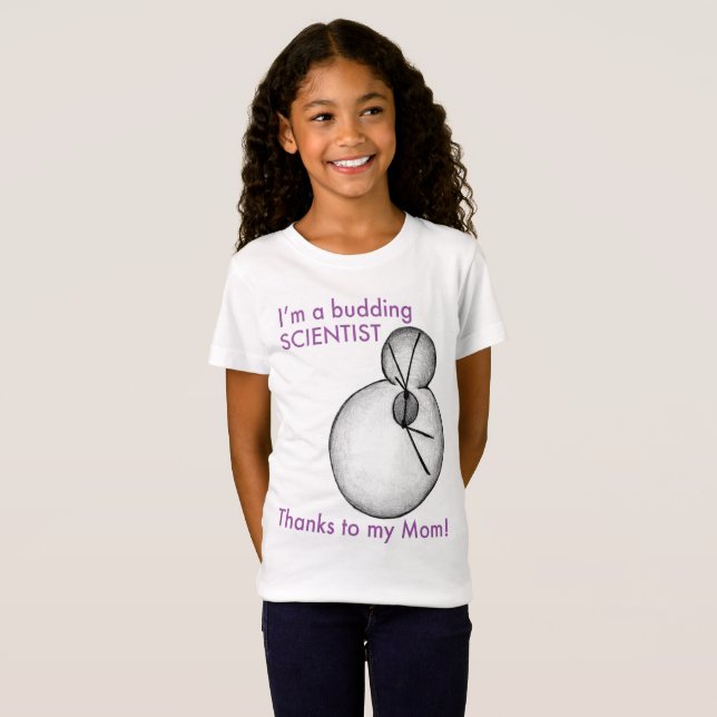 Ich bin ein knospenwissenschaftler T-Shirt (Vorne ganz)