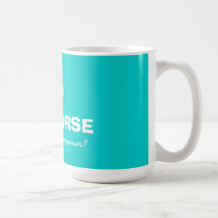 Ich bin ein Krankenpfleger, was ist deine Superkra Kaffeetasse
