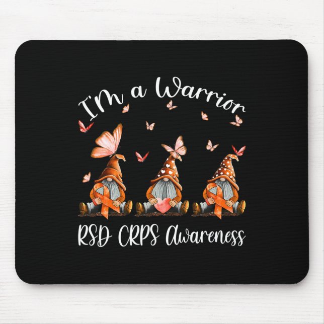 Ich bin ein Krieger-Rsd-Crps-Bewusstseinsgewinner Mousepad (Vorne)