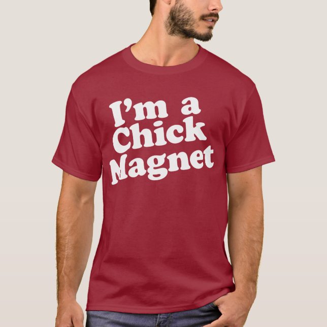 Ich bin ein Küken-Magnet T-Shirt (Vorderseite)