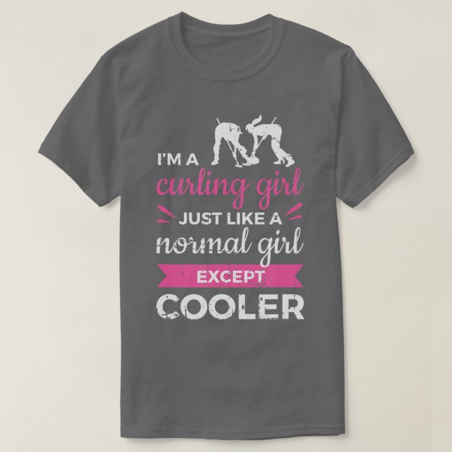 Ich bin ein kurbelnder Girl Geschenk Eiskurbel Spo T-Shirt (Design vorne)