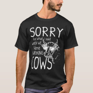 Ich bin ein Landwirt, ich habe Kühe T-Shirt