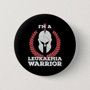 Ich bin ein Leukämie-Krieger Leukämie-Bewusstsein Button