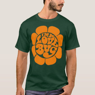Ich bin ein Love Bug Retro 60er Hippie Herbie Flow T-Shirt