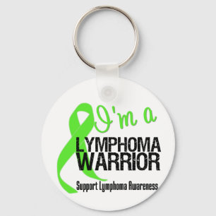Ich bin ein Lymphom-Krieger Schlüsselanhänger