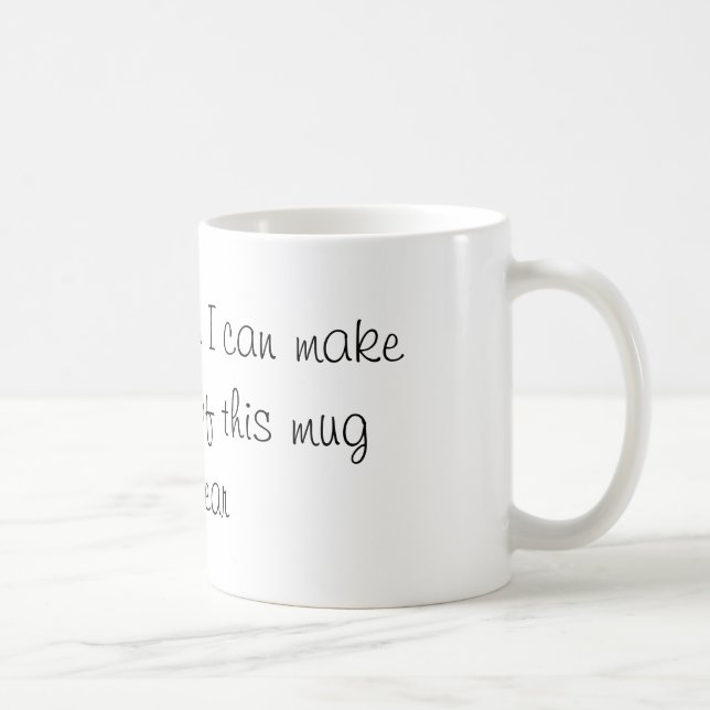 Ich bin ein Magierwitz Kaffeetasse (Rechts)