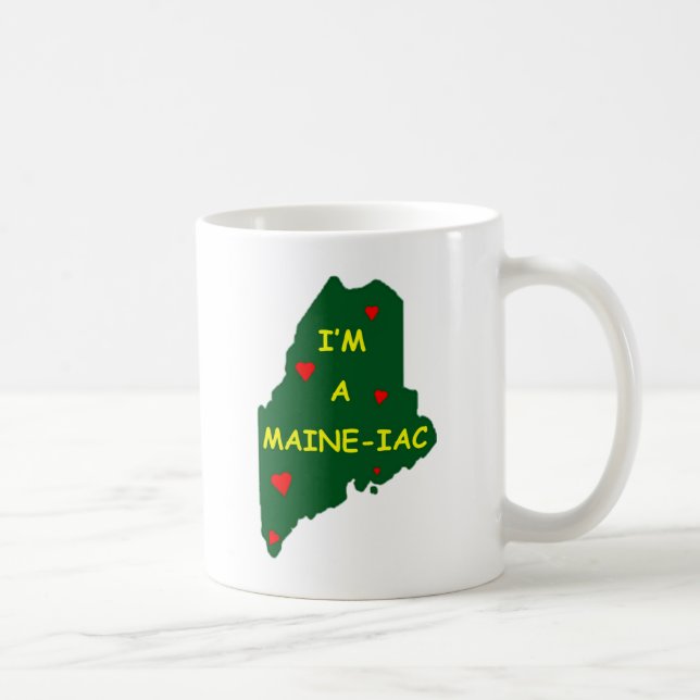 ICH BIN EIN MAINE IAC KAFFEETASSE (Rechts)
